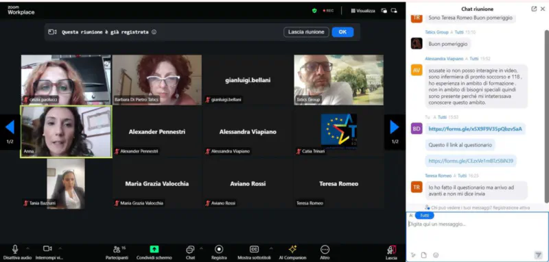 Online Focus Group Meeting